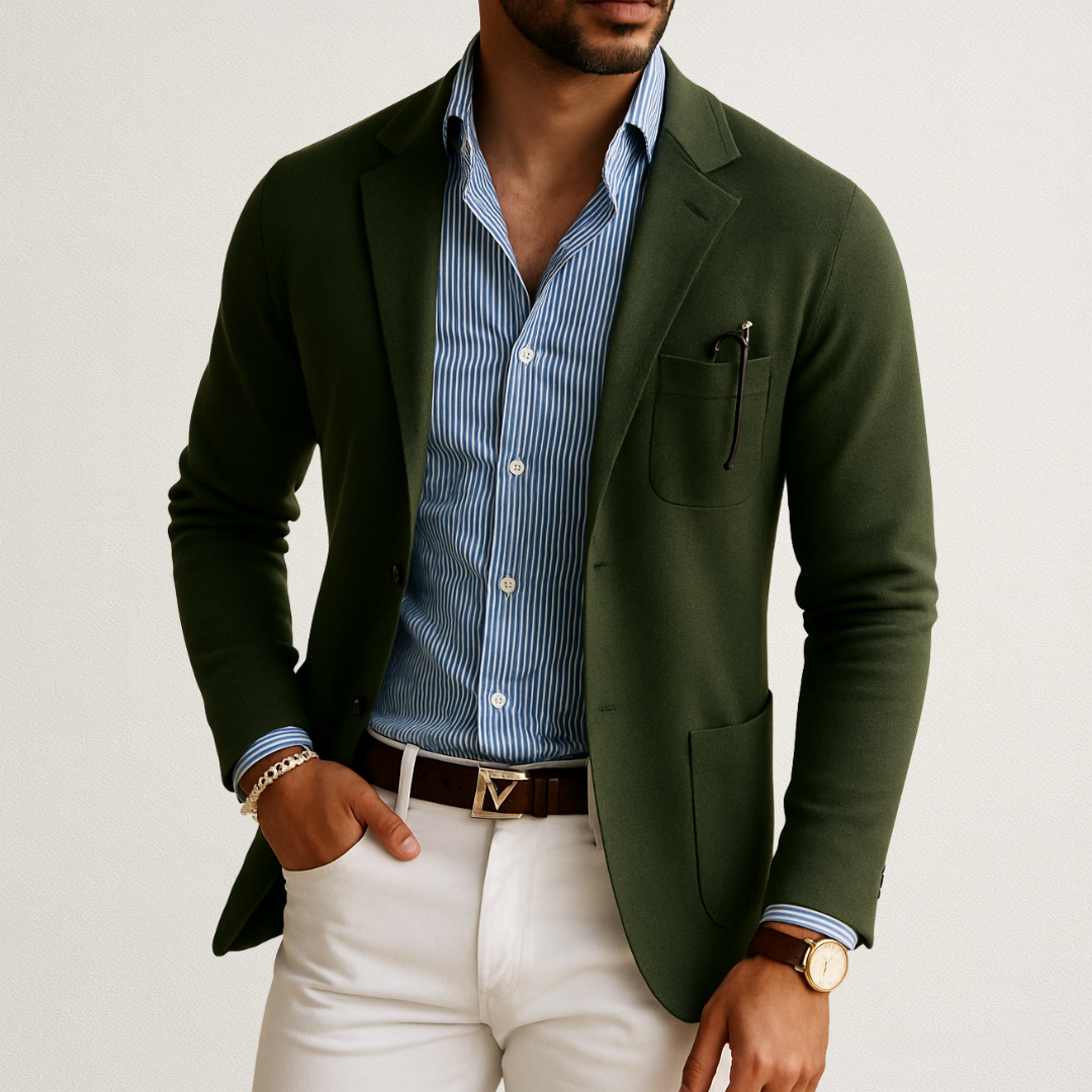 Mervavi | Wysokiej jakości wygodna marynarka męski