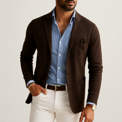 Mervavi | Wysokiej jakości wygodna marynarka męski