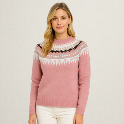 Mervavi | Elegancki damski sweter boho o ponadczasowym wyglądzie