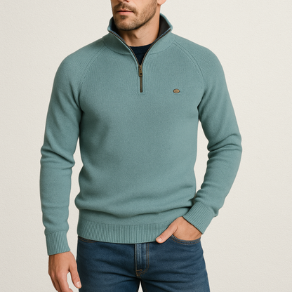 Mervavi | Męski wygodna i stylowa bluza zapinana na zamek błyskawiczny