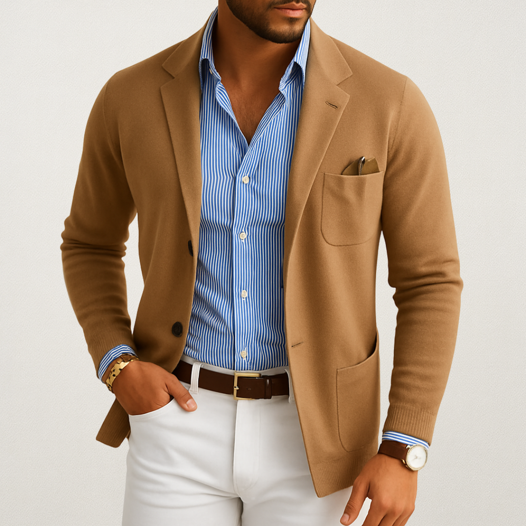 Mervavi | Wysokiej jakości wygodna marynarka męski