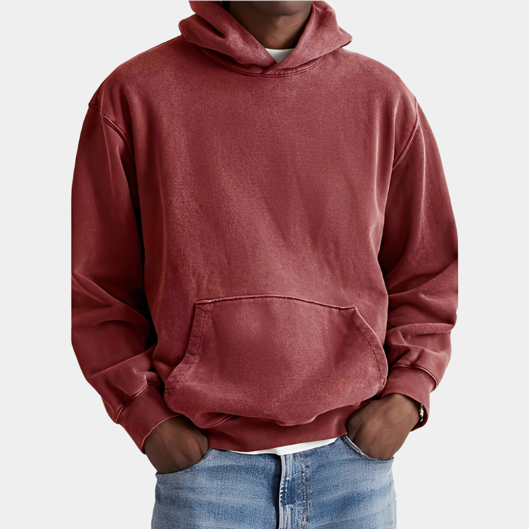 Mervavi | Klasyczna męska bluza z kapturem o luźnym kroju