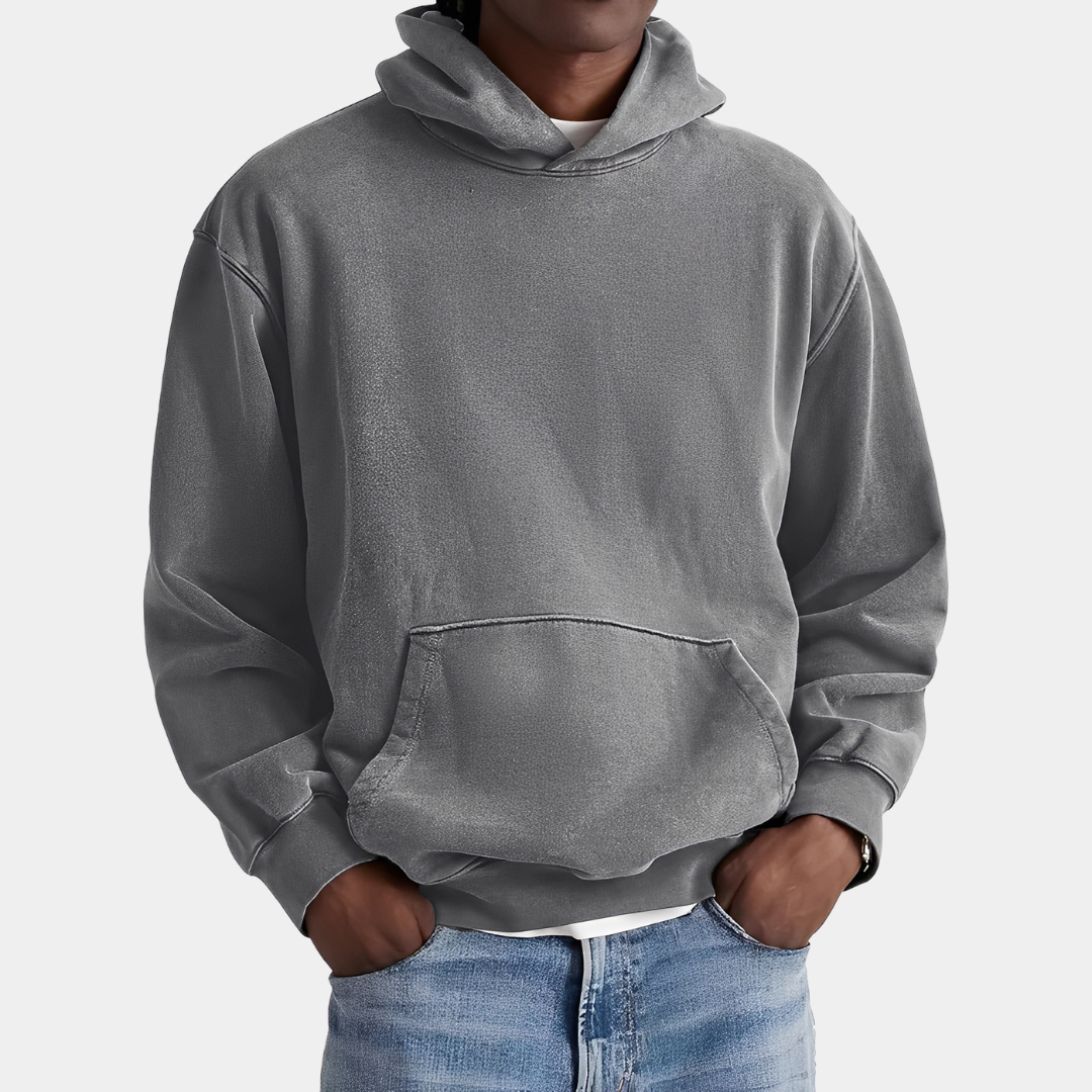 Mervavi | Klasyczna męski bluza z kapturem o luźnym kroju