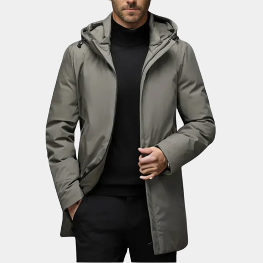 Mervavi | Męski lekka kurtka zimowa z ociepleniem