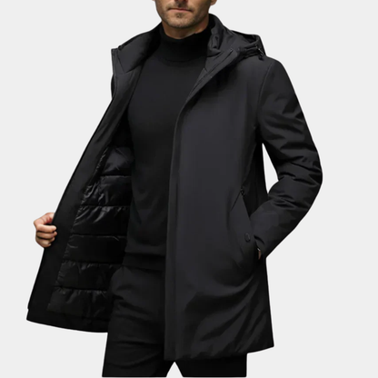 Mervavi | Męski lekka kurtka zimowa z ociepleniem