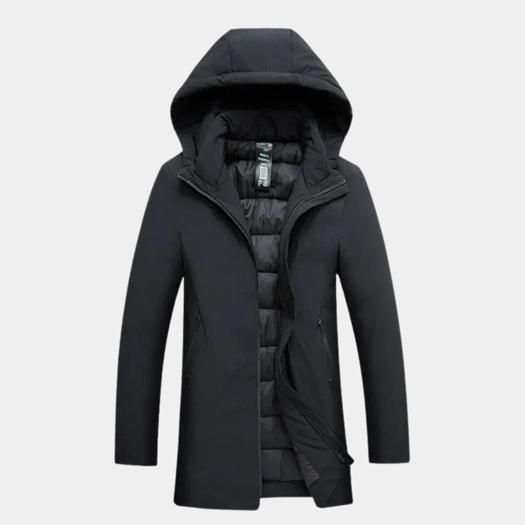 Mervavi | Męski lekka kurtka zimowa z ociepleniem