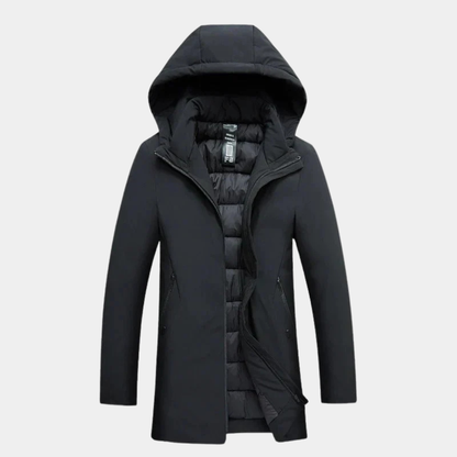 Mervavi | Męski lekka kurtka zimowa z ociepleniem