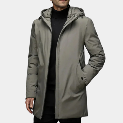 Mervavi | Męski lekka kurtka zimowa z ociepleniem